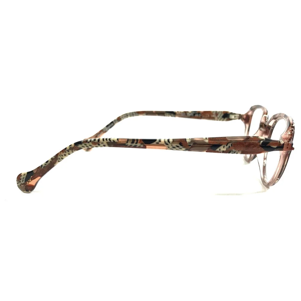 BOZ Eyeglasses Frames DONG 9095 Festival Brun Brown Pink White 46.5-20-140